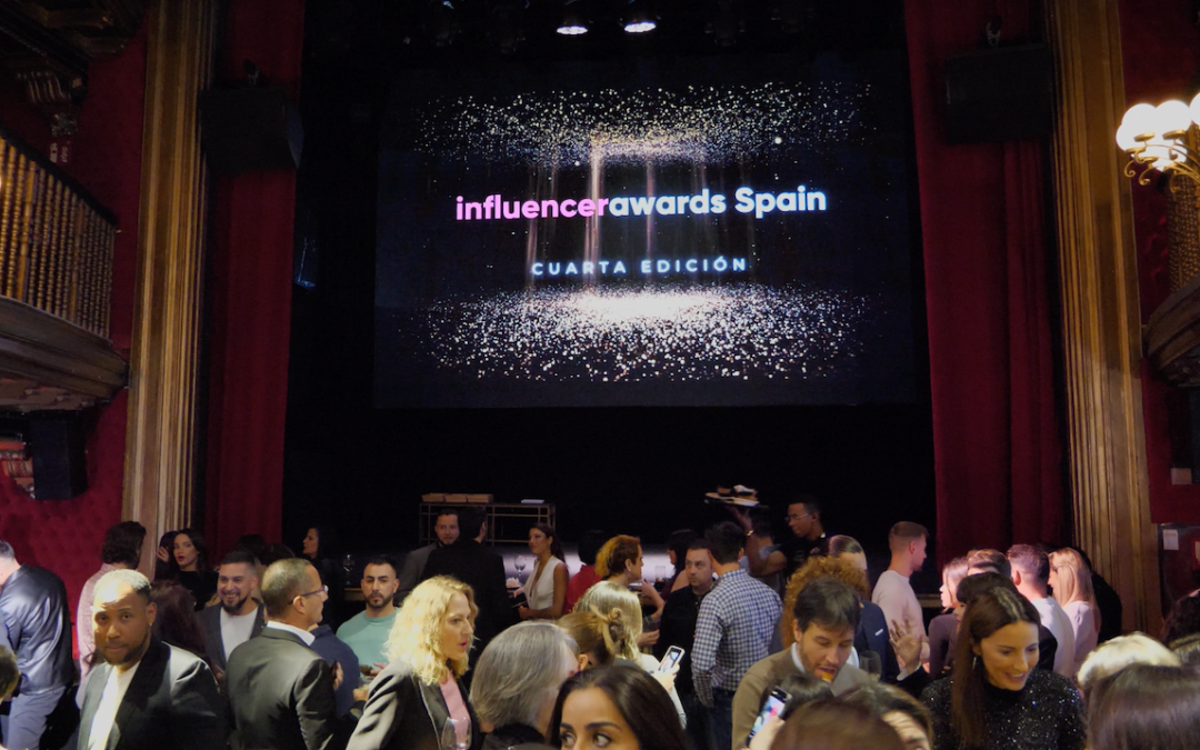 Entrega de premios de INFLUENCER AWARDS SPAIN 2024